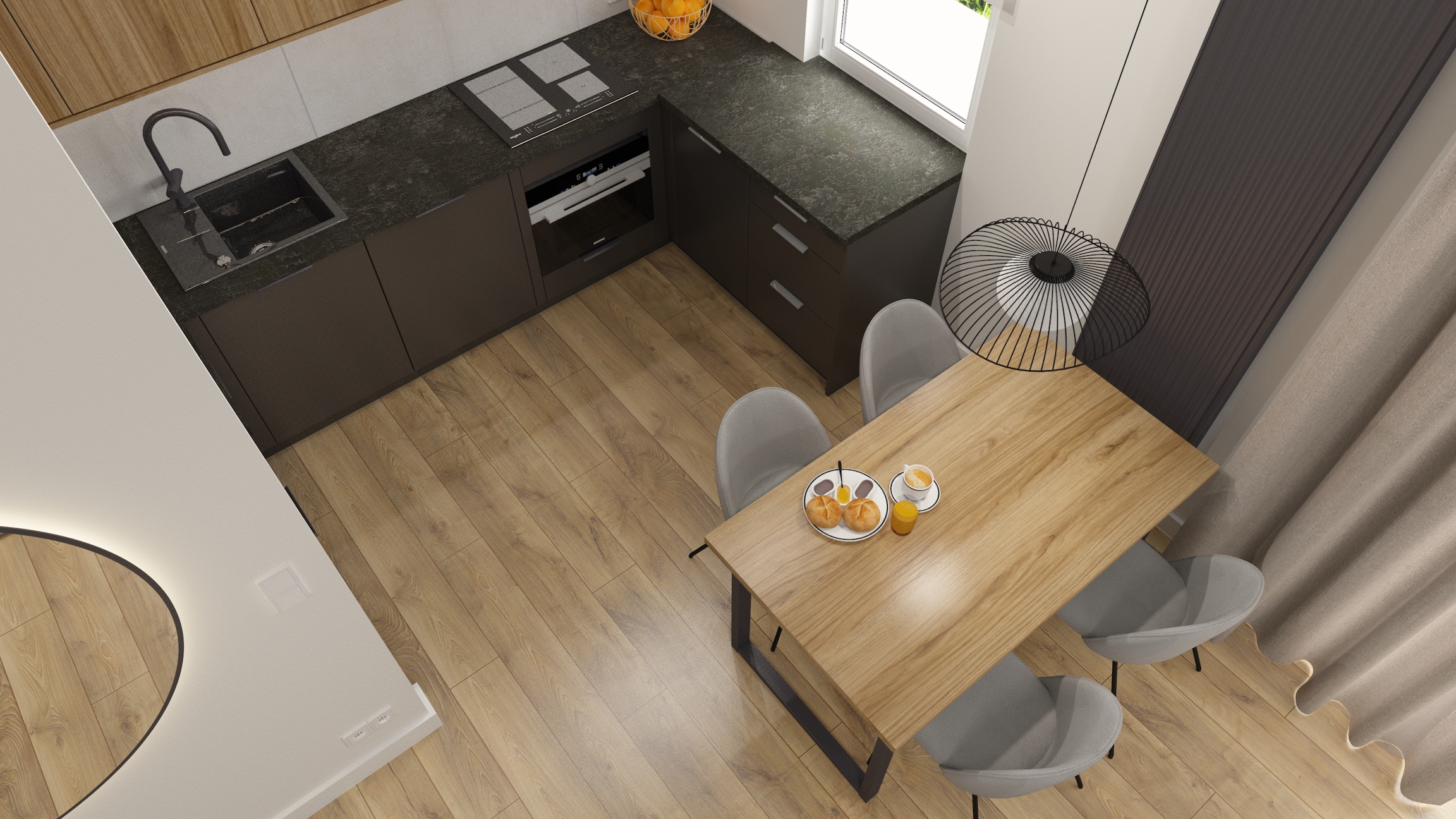 Szeligowska, 44m2, 2-pokoje, piętro III